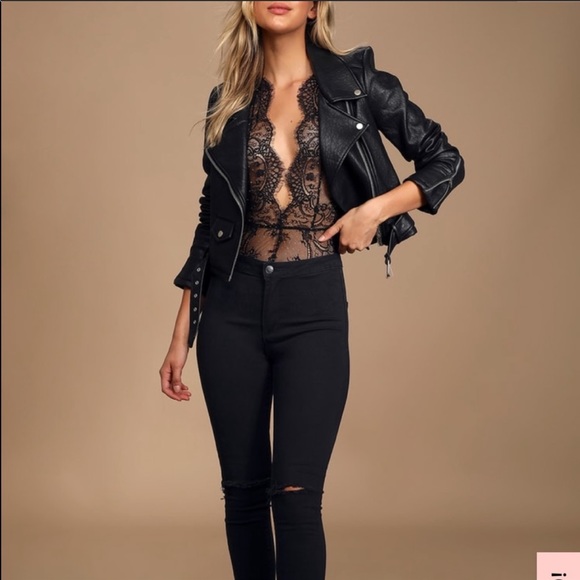 Free People Lace Bodysuit NWT - Picture 6 of 6